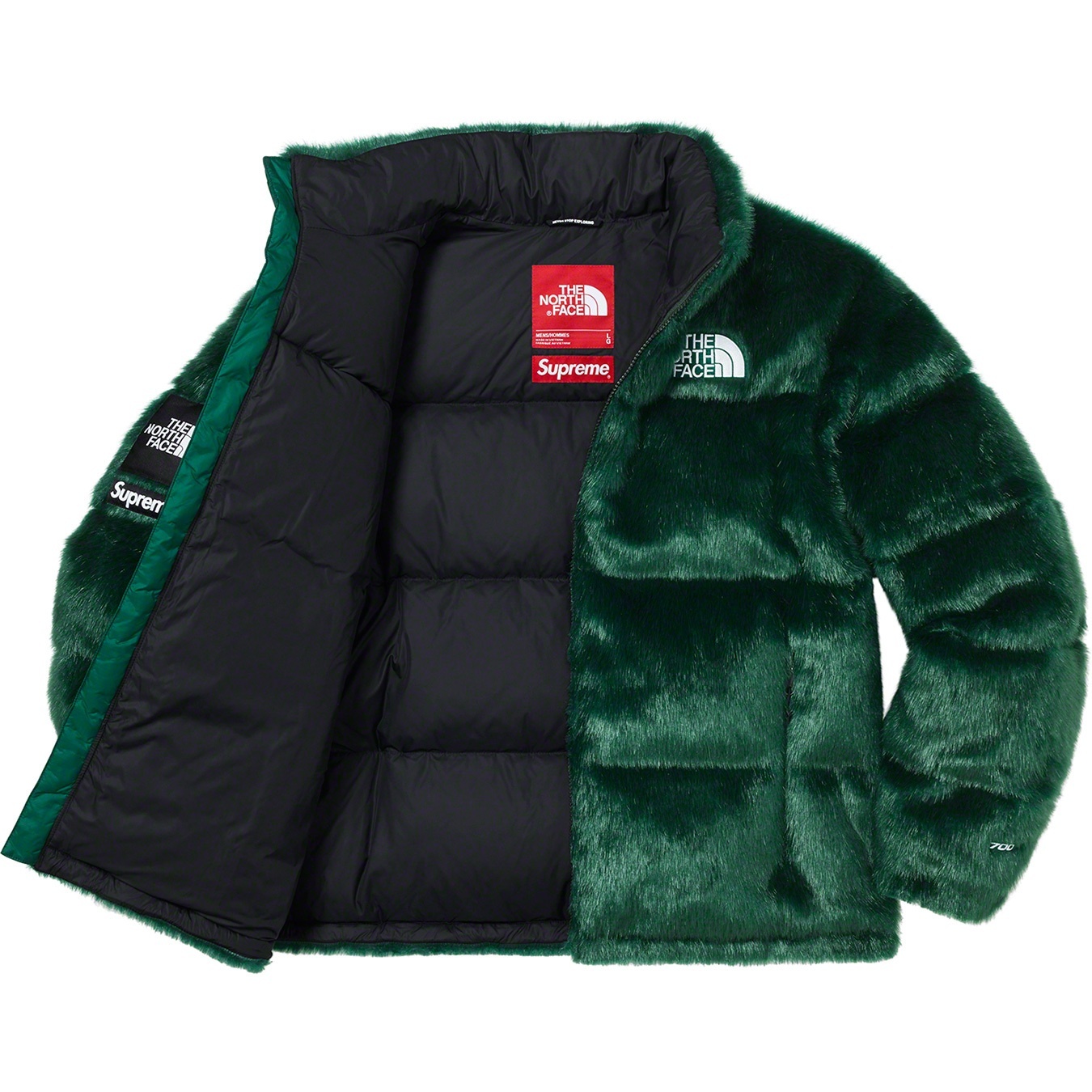 Supreme®/The North Face® Faux Fur Nuptse Jacket view 15